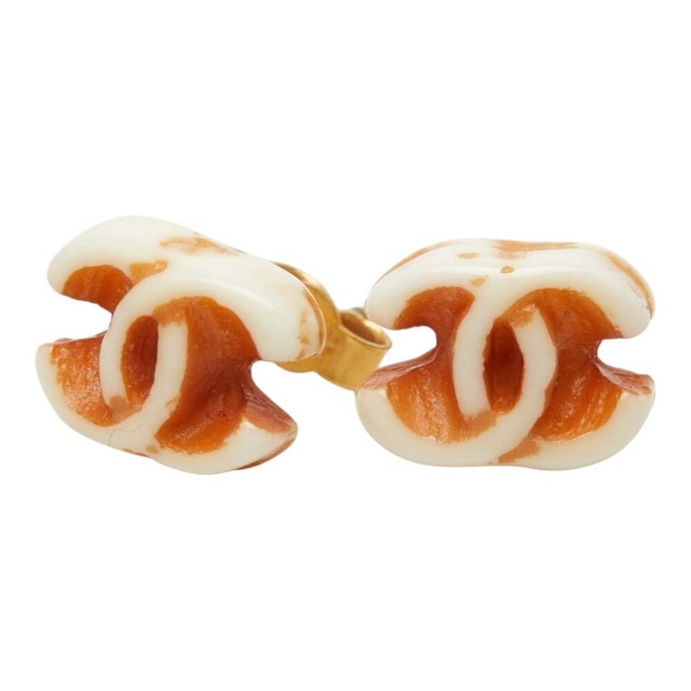 Chanel Cc Logo Earrings Metal #261264C43B